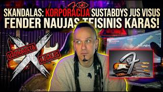 VISKAS. „Fender“ ką tik uždraudė populiariausias gitaras pasaulyje! 🚫