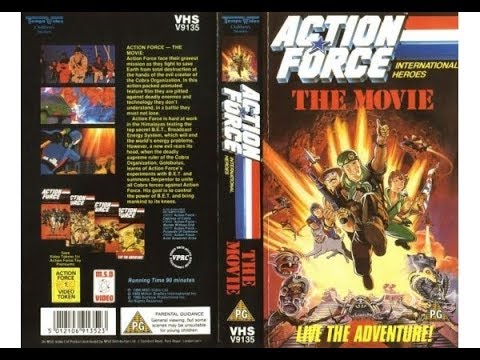 Original VHS Opening: Action Force International Heroes: The Movie (UK Retail Tape)
