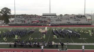 2010 Carroll Charger Pride Marching Band Semi-State Performance at Ben Davis