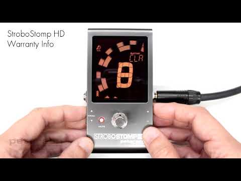 StroboStomp HD Video Instruction Manual - 24 - Warranty Info