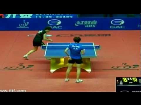 [Great Point] Ding Ning vs Wu Yang - China Open 2012
