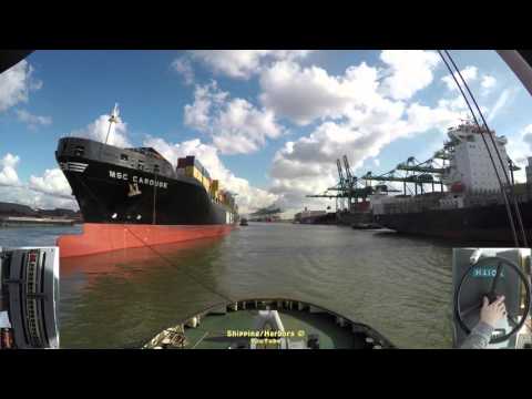 Tugboat Dual Camera #10 - Voith Schneider Controls - Msc Carouge
