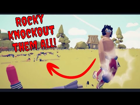 Boxer Rocky Balboa vs Mad Schoolgirls in skirts | TABS