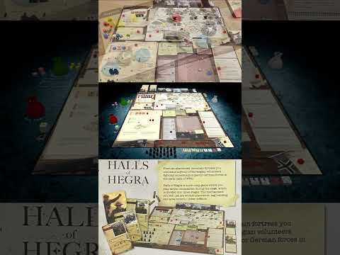Halls of Hegra | Wargame | Quick Board Game Review