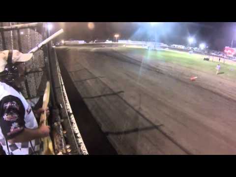 Massive Crash @ 2014 Sprint Cars Watsonville