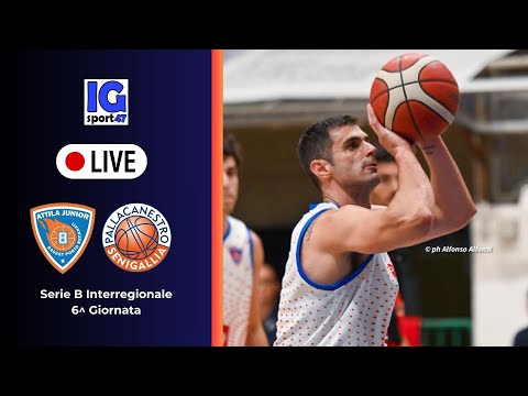 SiConTe Attila Basket vs Pallacanestro Senigallia (Serie B Interregionale - 6^ giornata)