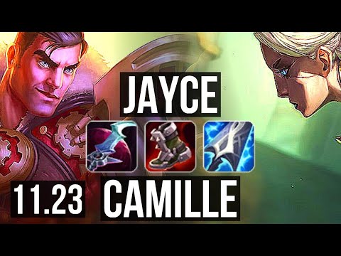 JAYCE vs CAMILLE (TOP) | Rank 5 Jayce, 4/2/9 | NA Challenger | 11.23