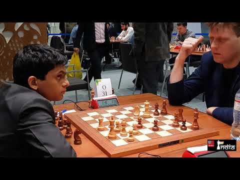 When opponent is a pawn up and you decline the draw | Nihal vs Bocharov