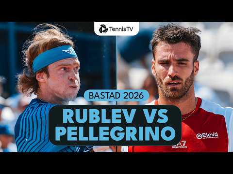 2023 Champion Rublev Faces Pellegrino | Bastad 2026 Highlights 🇸🇪