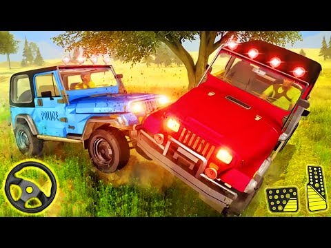 Offroad Police Jeep 4x4 Driving and Racing Simulator - Best Android Gameplay