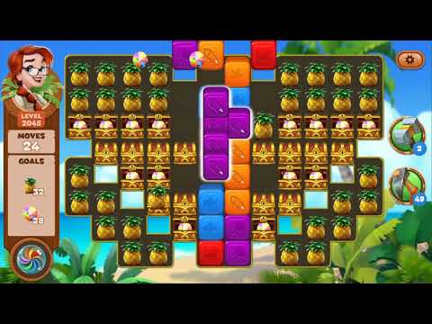 Lost Island Blast Adventure Level 2045 NO BOOSTERS - A S GAMING ✔️