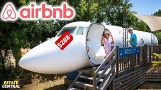 WEIRDEST AirBnBs You Should Definitely Try Out