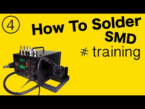 How to Desolder SMD Components  using the Air Station