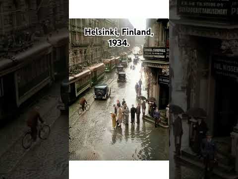 Helsinki, Finland, 1934 #history #old #image #vintage #1934 timemachine3105 #finland #helsinki