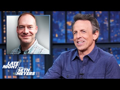 Seth Holds a Surprise Inspection of His Monologue Writers in October 2025