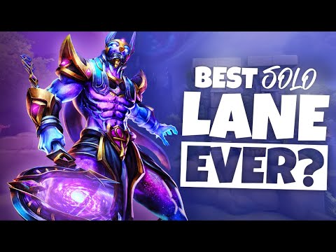 Smite Anubis insane build best solo/mid lane out there right now for starters?