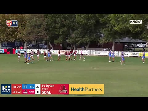 West's Dylan White snaps in traffic - Rd 4 Hostplus SANFL Snapshot