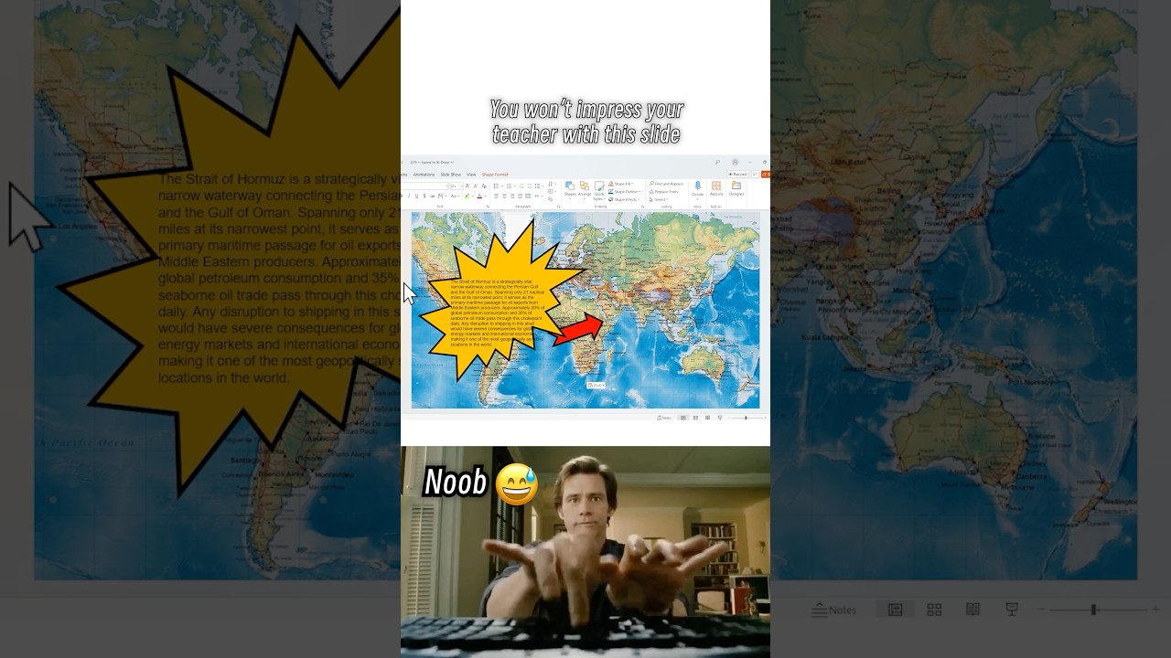 Stop Using Plain Maps —Do This Instead in PowerPoint 🤟 #powerpoint #presentation #animation
