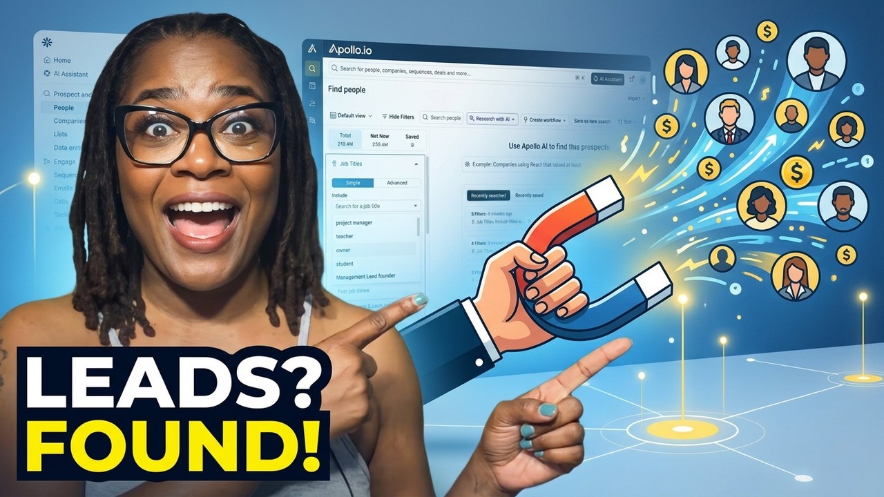 How to use Apollo.io to generate leads tutorial