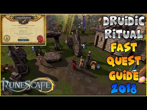 Runescape Druidic Ritual Fast Quest Guide 2018