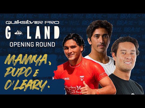 Barron Mamiya x Miguel Pupo x Connor O'Leary - Opening Round - Quiksilver Pro G-Land