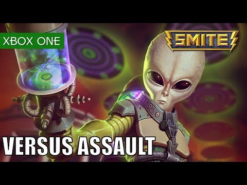 SMITE Xbox One Gameplay Assault Versus as Ah Puch - Big head, big brains