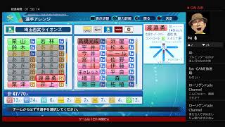 ザジペナ杯の選手作成その１　　パワプロ2020
