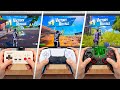 I Won Fortnite On EVERY Controller