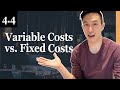 Variable Costs vs. Fixed Costs: What’s The Difference - 4.4 Profitable Restaurant Owner Academy