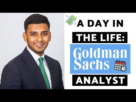 A Day in the Life of a Goldman Sachs Analyst (The HONEST Truth) Video