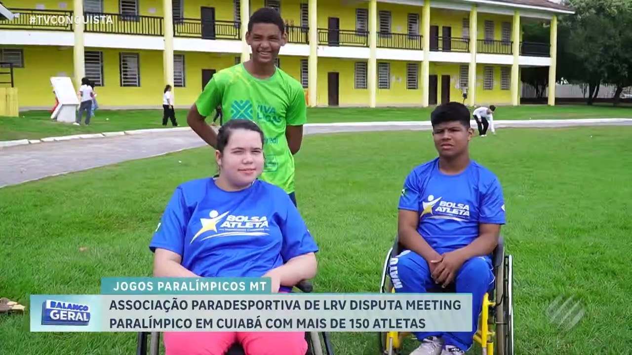 Paratletas de Lucas do Rio Verde disputam Meeting Paralímpico em Cuiabá