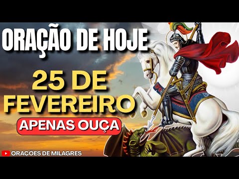 URGENTE! SÃO JORGE BLINDA VOCÊ AGORA: O INIMIGO CAI E TODO MAL SE AFASTA HOJE!