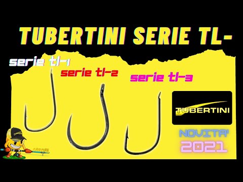 Haczyki Tubertini Serie TL-2 Barbless - 14 (12 szt.) film wideo 