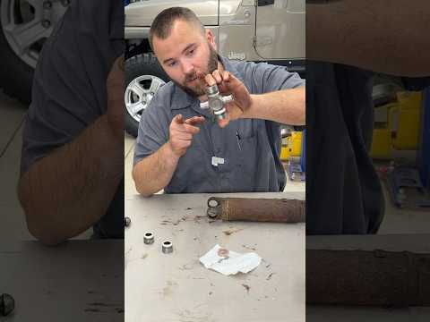 Easiest Way to Install U-Joints in Minutes! #jeep #offroad #4x4 #mechanic