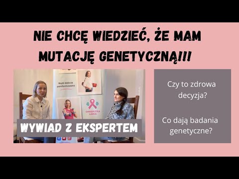 Odcinek 33. Genetyka i nowotwory okiem eksperta.