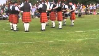 Essex Caledonia. All England Pipe Band Championships 2011. G3 Medley.