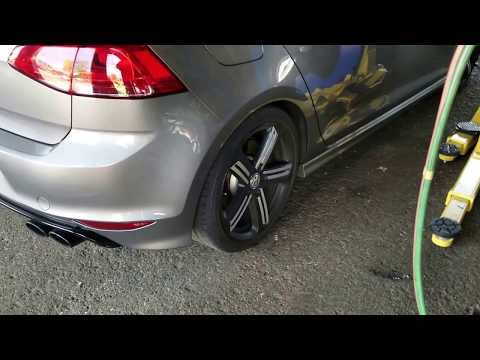 Mk7 Golf R Maxton Design Front Splitter Install