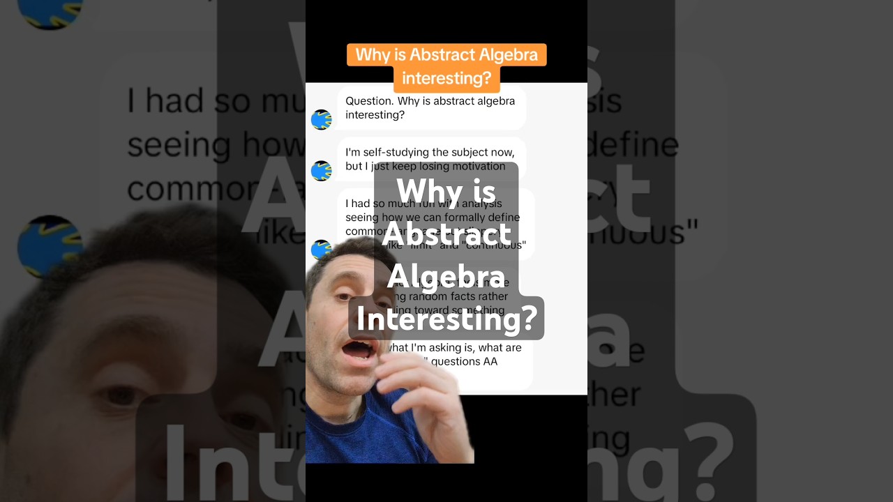 Why is Abstract Algebra interesting? #math #algebra #abstractalgebra #rubikscube