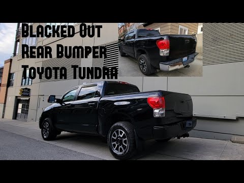 How To Install 2007-2013 Toyota Tundra Black Rear Bumper