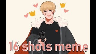 16SHOTS MEME || Jin