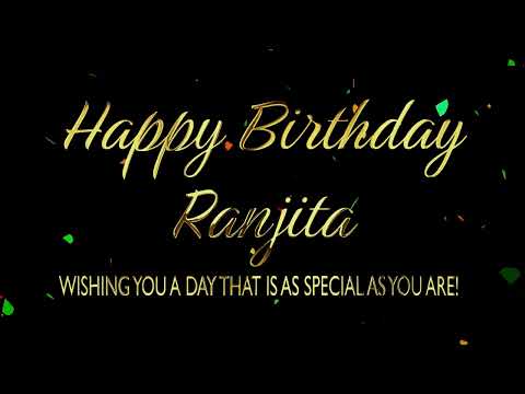 Happy Birthday Ranjita