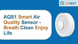 AQS1 Smart Air Quality Sensor | Breath Clean Enjoy Life