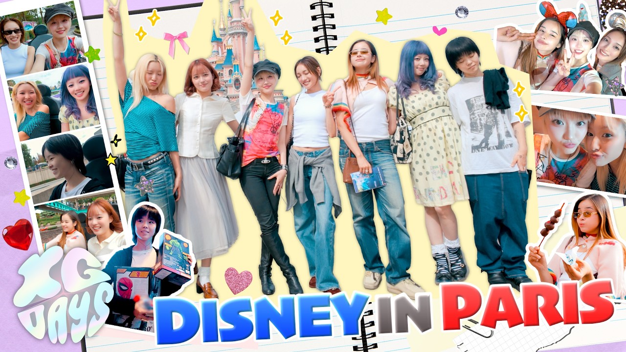 XG DAYS #53 (XG at Disneyland Paris 🏰✨ 7 Members' Magical VLOG 🎠)