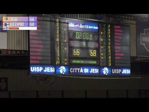 Serie B Gir C - Aurora Basket Jesi vs Sinermatic Ozzano