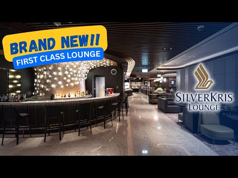 LOUNGE DE PRIMEIRA CLASSE da Singapore Airlines (SIN-Terminal 3)