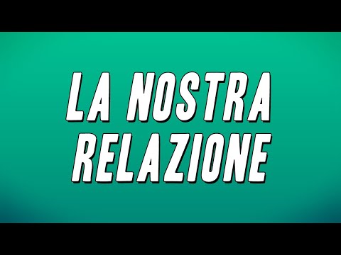 Vasco Rossi - La nostra relazione (Testo)