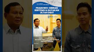 Cawapres Gibran Rakabuming Raka, Bertemu dengan Prabowo dan Rayakan Ultah Didit Hediprasetyo
