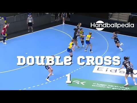 Handball Tactics How to attack 6-0 deffense with double cross