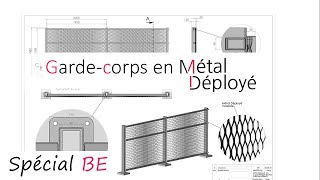 Comment préparer un projet de garde-corps en métal déployé?