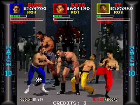 Pit-Fighter 3 player Netplay arcade game